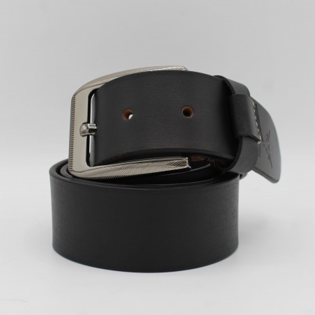 Adino leather belt - Black