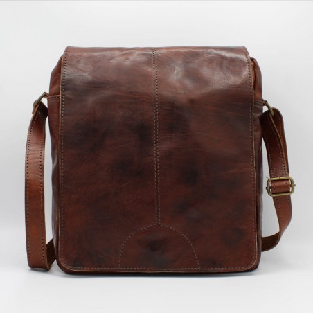 Sagunto leather bag - (M)