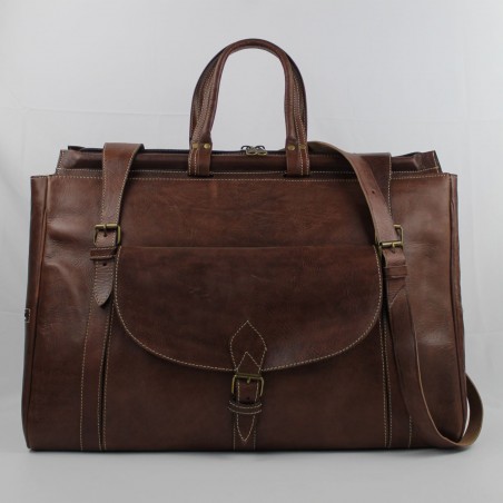 Pomar leather travel bag -...